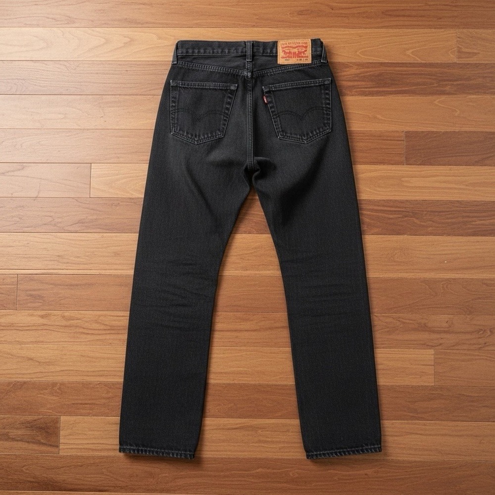 Levi's Black Slim Straight Men's Jeans